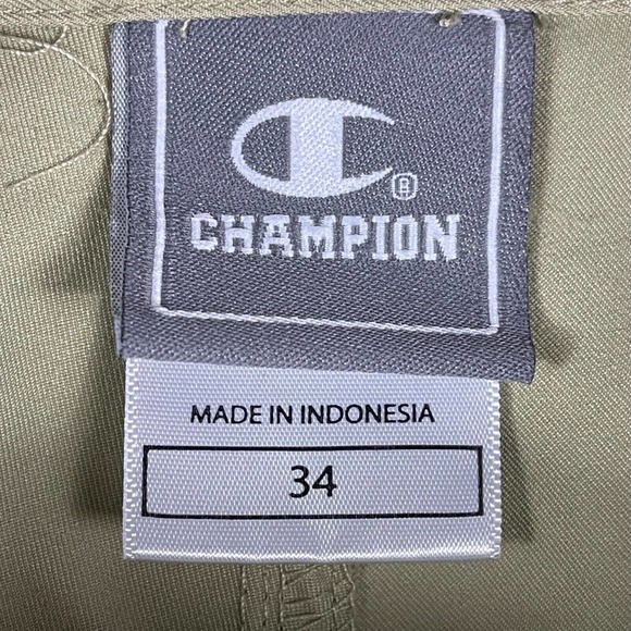 Champion Mens 34 Cargo Hiking Shorts Light‎ Green/Mint Mid Rise Regular Fit - Picture 8 of 12